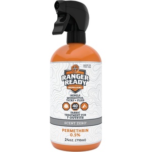 image:imageRanger Ready Repellents Permethrin Spray for Clothes and Outdoor Gear  Permethrin Insect amp Tick Repellent  Scent Zero 24 fl oz Pack of 124 Fl Oz Pack of 1