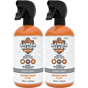 image:imageRanger Ready Repellents Permethrin Spray for Clothes and Outdoor Gear  Permethrin Insect amp Tick Repellent  Scent Zero 24 fl oz Pack of 124 Fl Oz Pack of 2